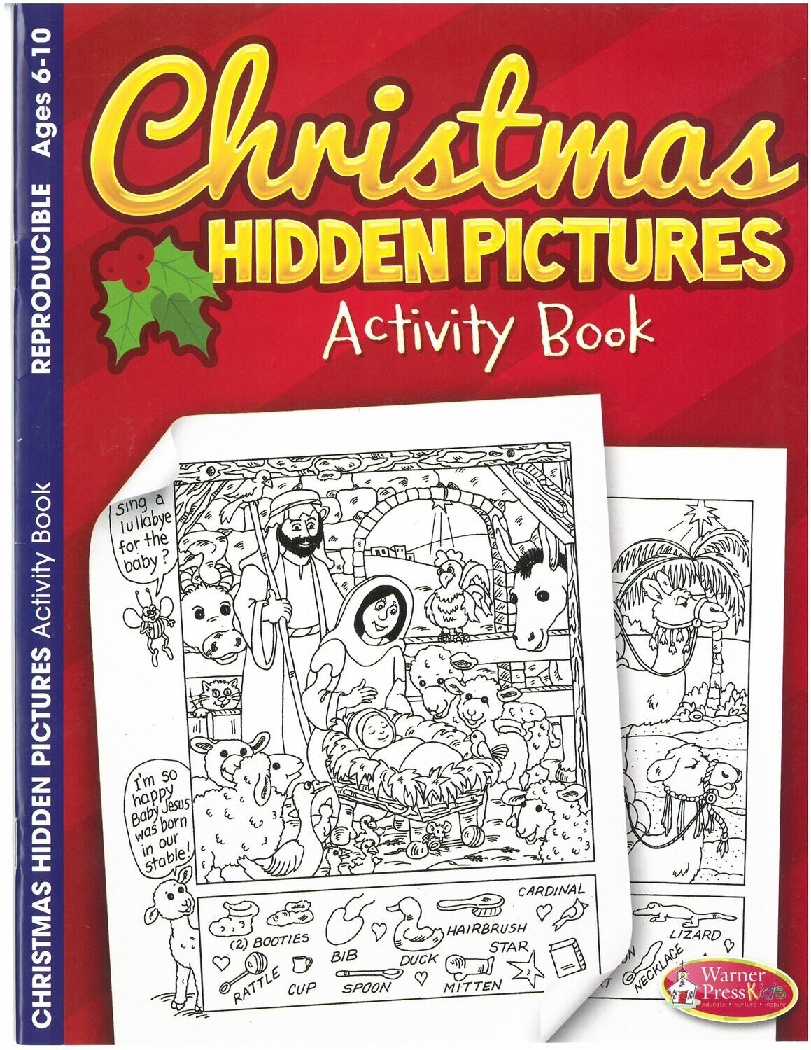 Christmas Hidden Pictures Activity Book