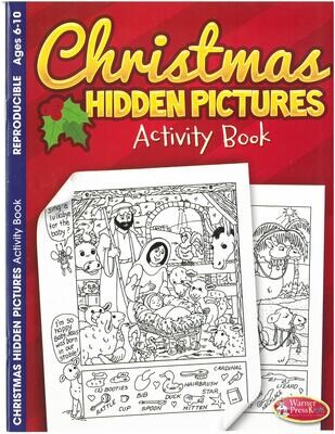 Christmas Hidden Pictures Activity Book