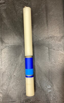Rings of Hope Advent Candles: 4 blue