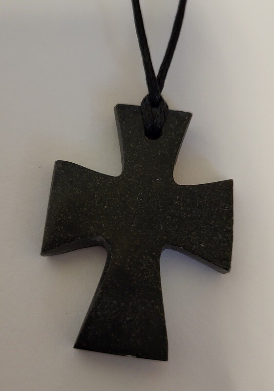 On This Rock cross necklace