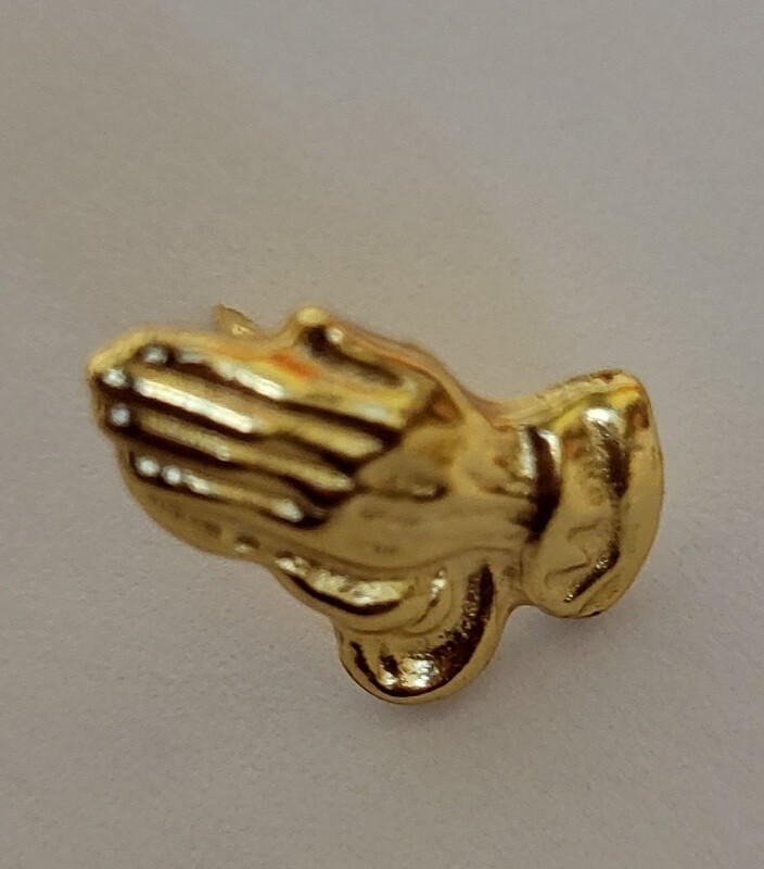 Praying Hands Lapel Pin