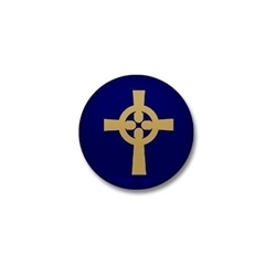 C P Logo Mini Logo Button