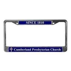 Cumberland Presbyterian License Plate Frame