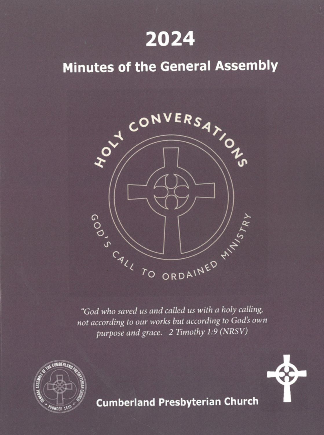 2024 Minutes of the General Assembly of the Cumberland Presbyterian Church