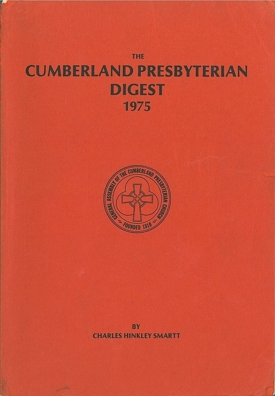 1975 Cumberland Presbyterian Digest