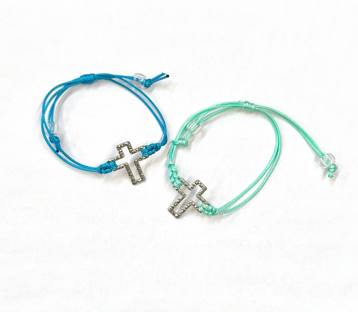 cross bracelets adjustable