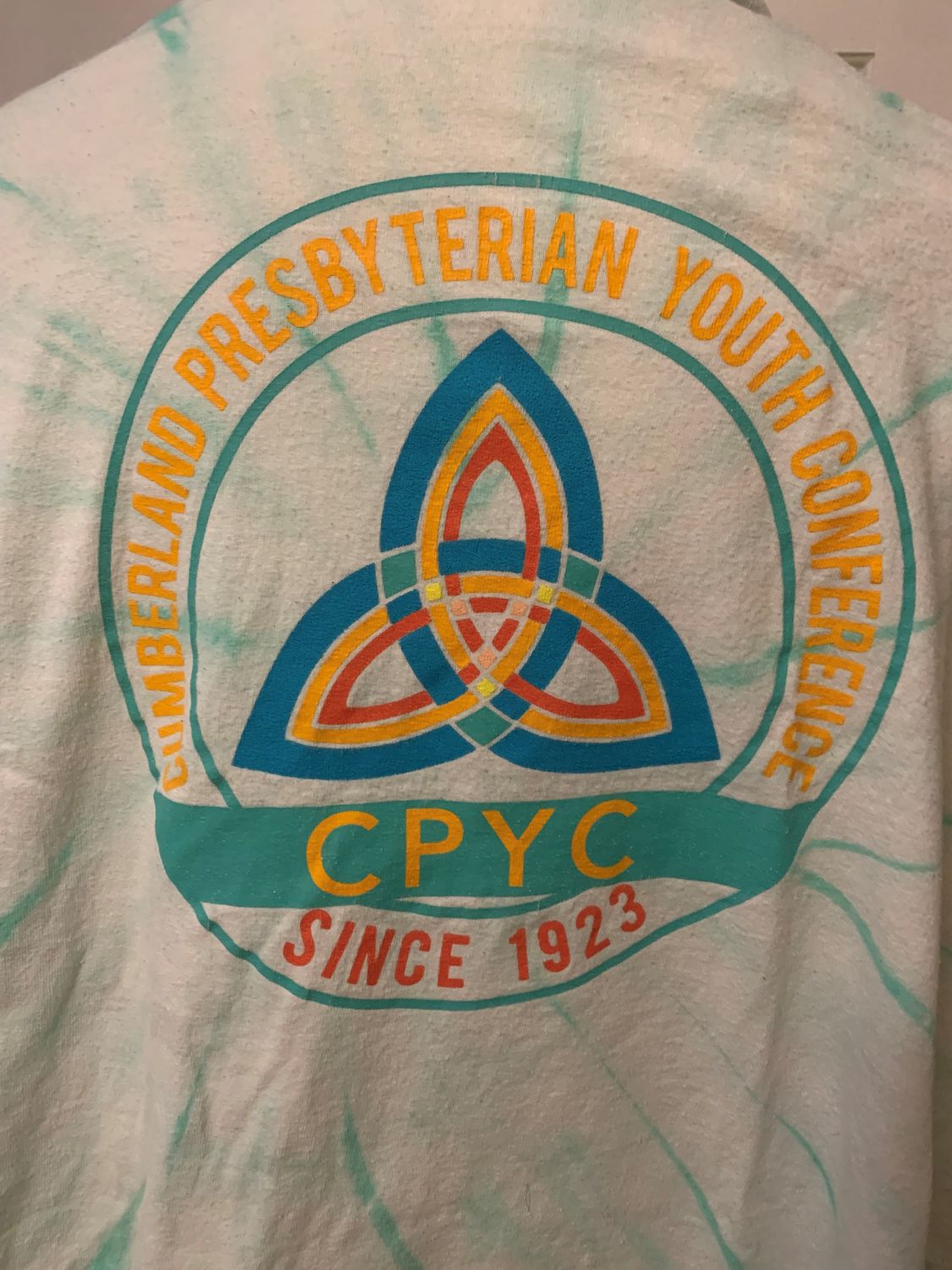 CPYC tie dye shirt