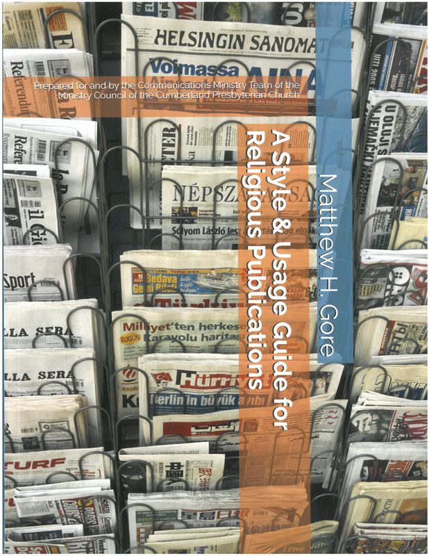 A Style & Usage Guide for Religious Publications A Style & Usage Guide for Religious Publications