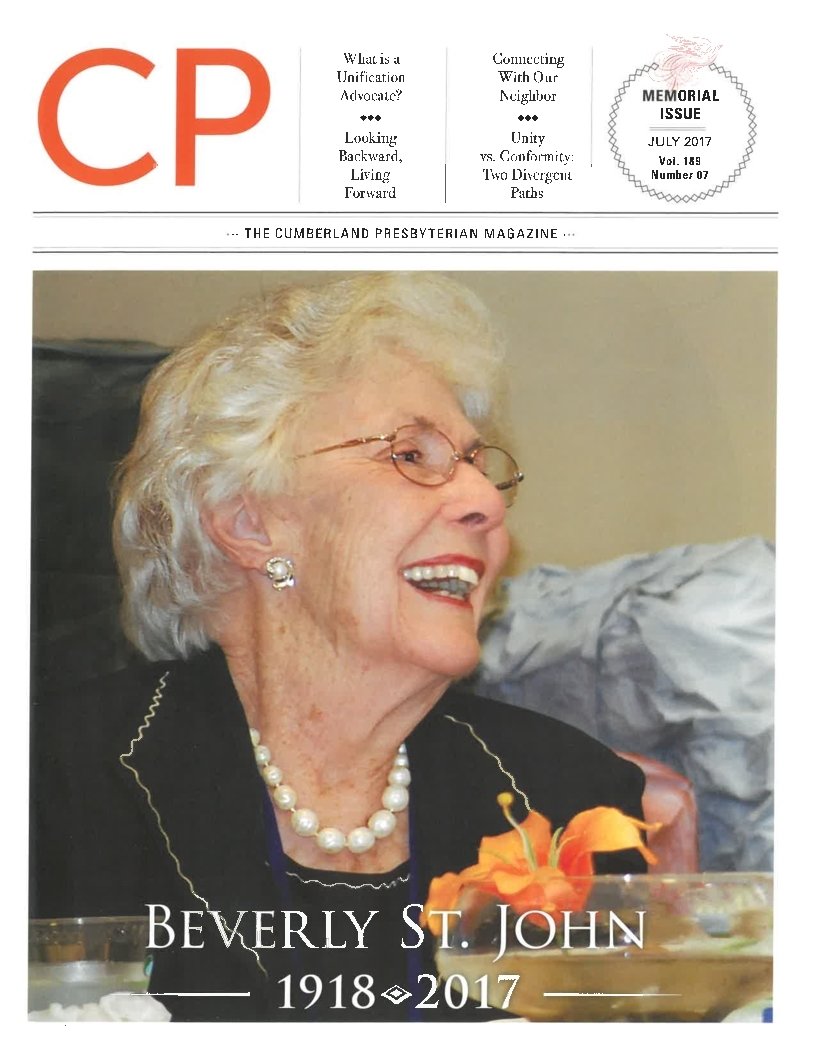 July 2017 Cumberland Presbyterian Magazine Download