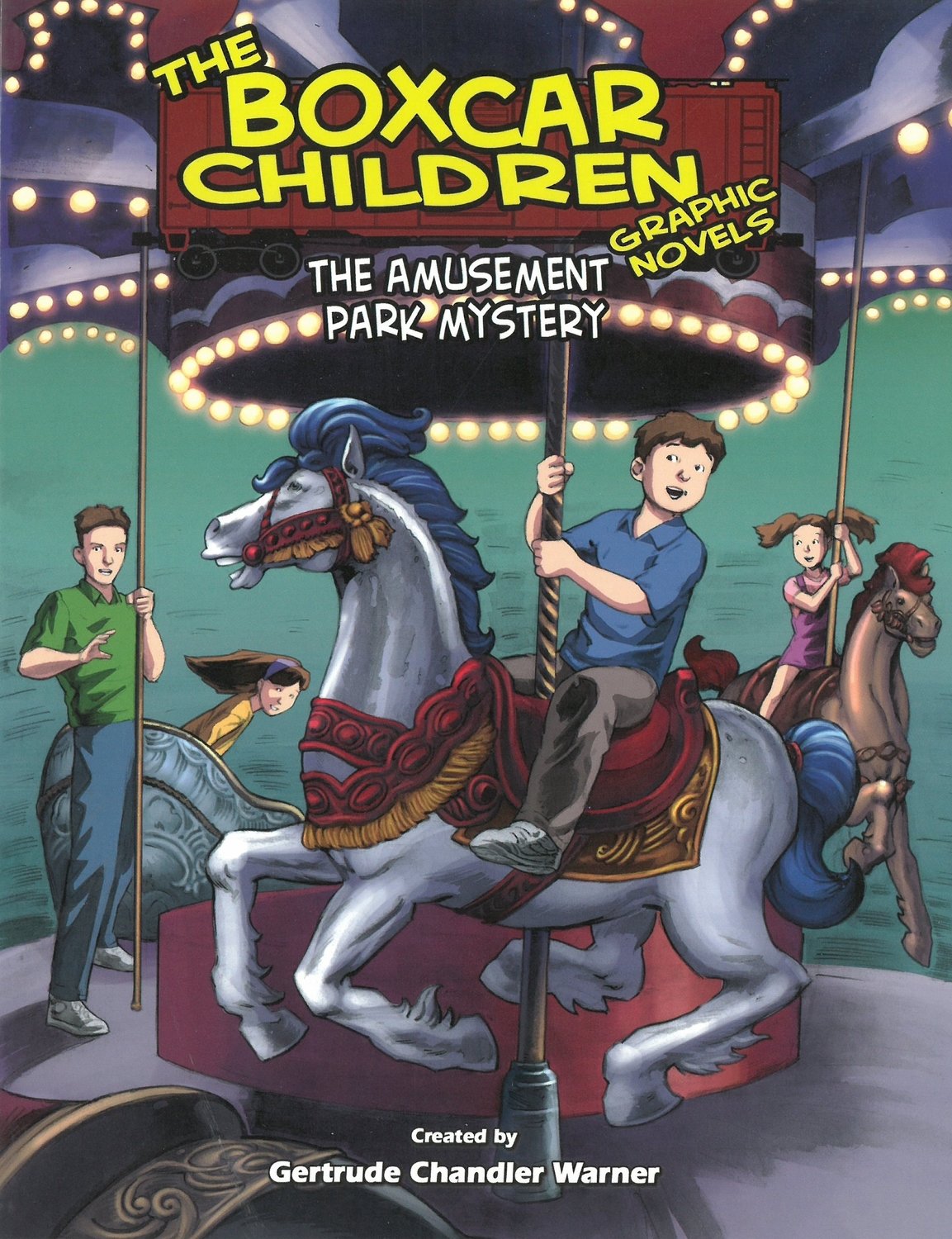 Amusement Park Mystery (The Boxcar Children Graphic Novels #25)