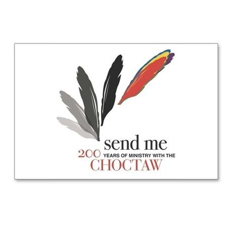 Choctaw Ministry 200 Years Logo Postcard