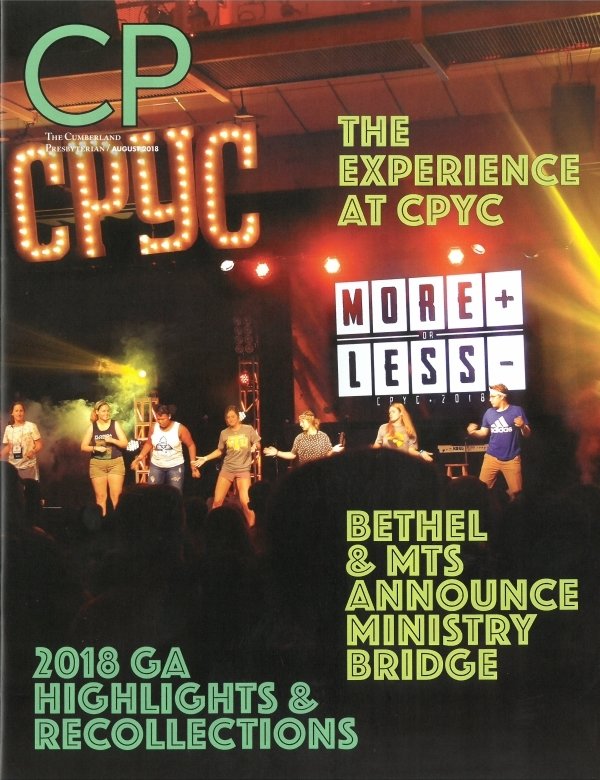 August 2018 Cumberland Presbyterian Magazine Download