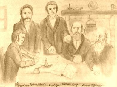 First Meeting of Cumberland Presbytery - Print
