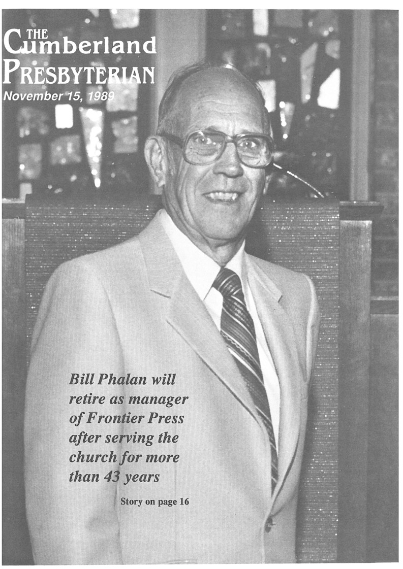 November 15, 1989, Cumberland Presbyterian Magazine