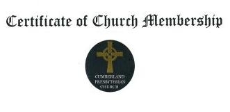Certificate of Church Membership (CPC) - English/Spanish