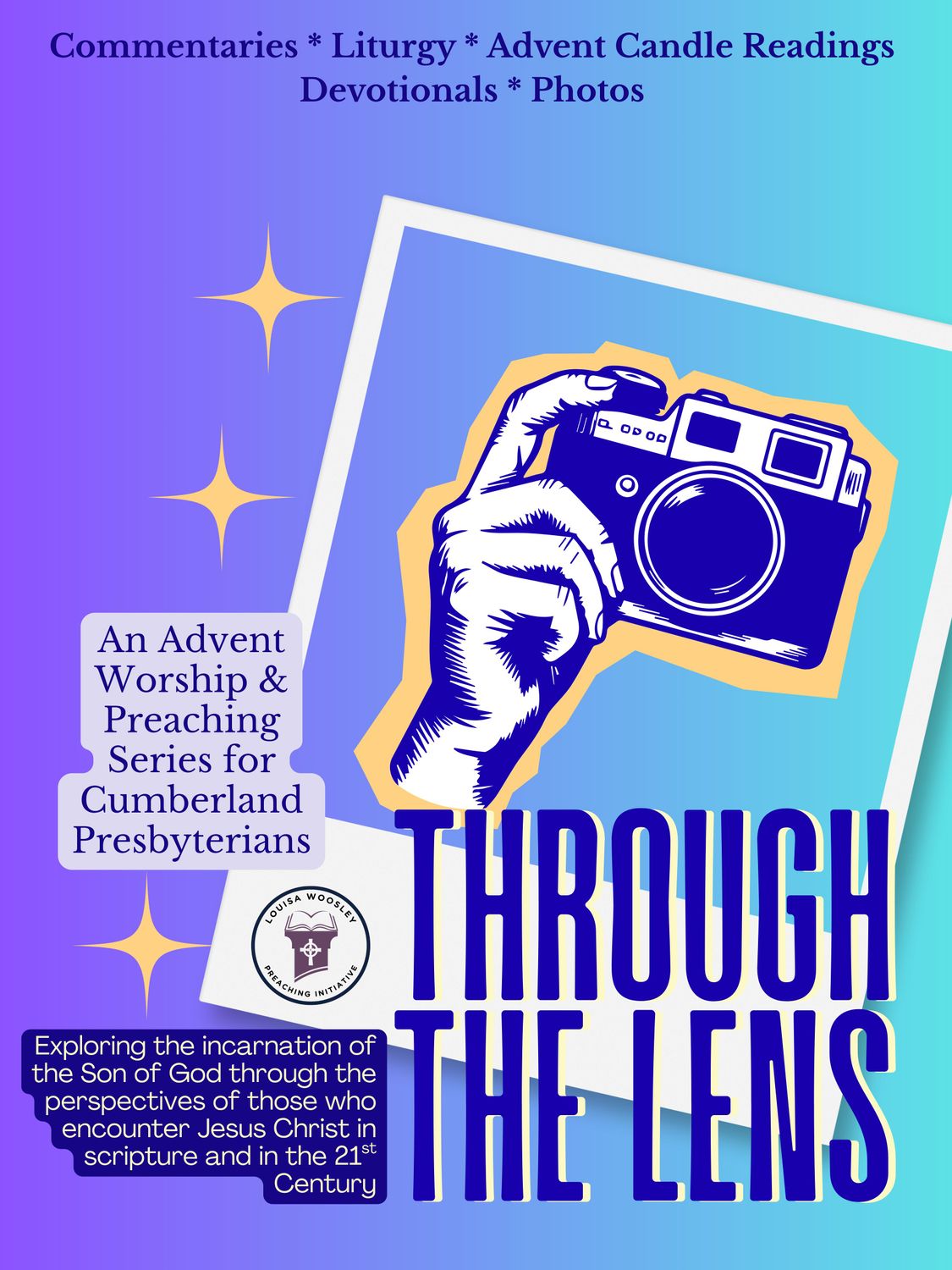 Through the Lens: An Advent Worship and Preaching Series for Cumberland Presbyterians - Download Packet