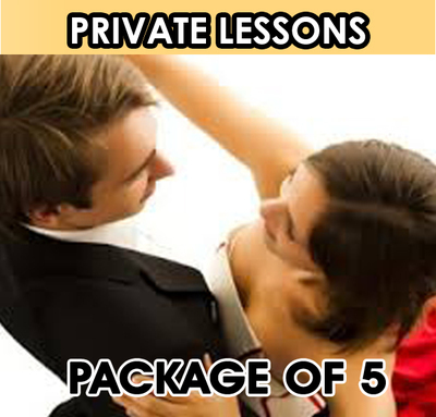Private Lesson. Package of 5 Lessons