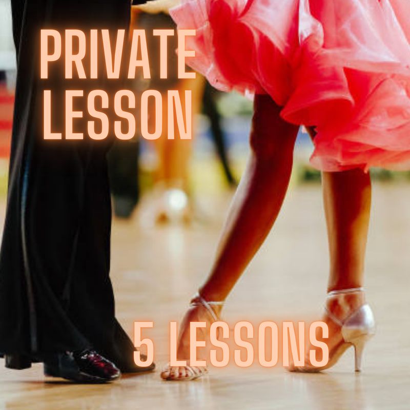 Private Lesson. Package of 5 Lessons