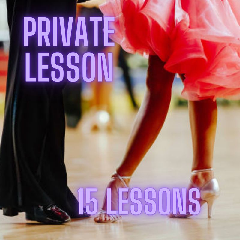 Private Lesson. Package of 15 Lessons