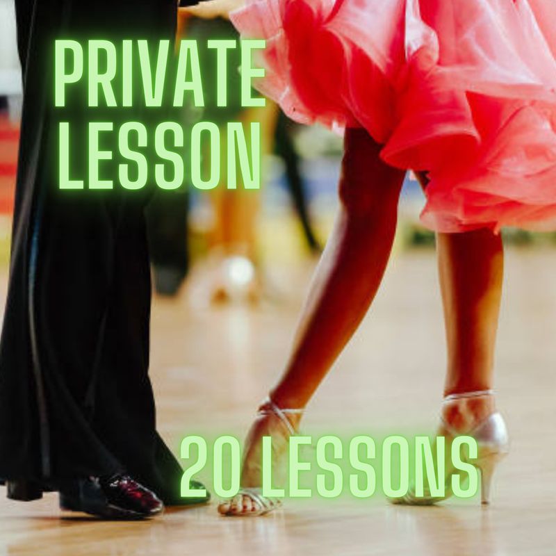 Private Lesson. Package of 20 Lessons