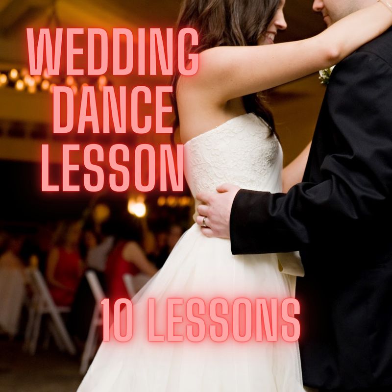 Wedding Dance Lesson. Package of 10
