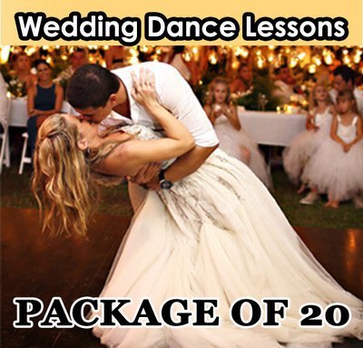 Wedding Dance Lesson. Package of 20