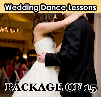 Wedding Dance Lesson. Package of 15