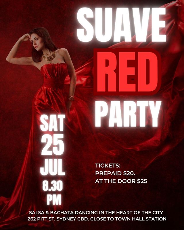 Suave Red Party