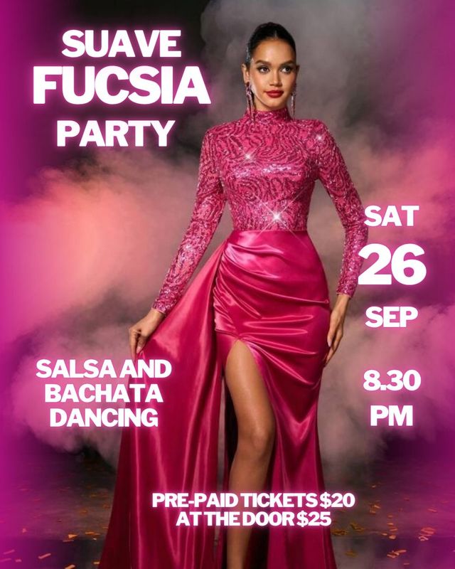 Suave FUCSIA Party Ticket