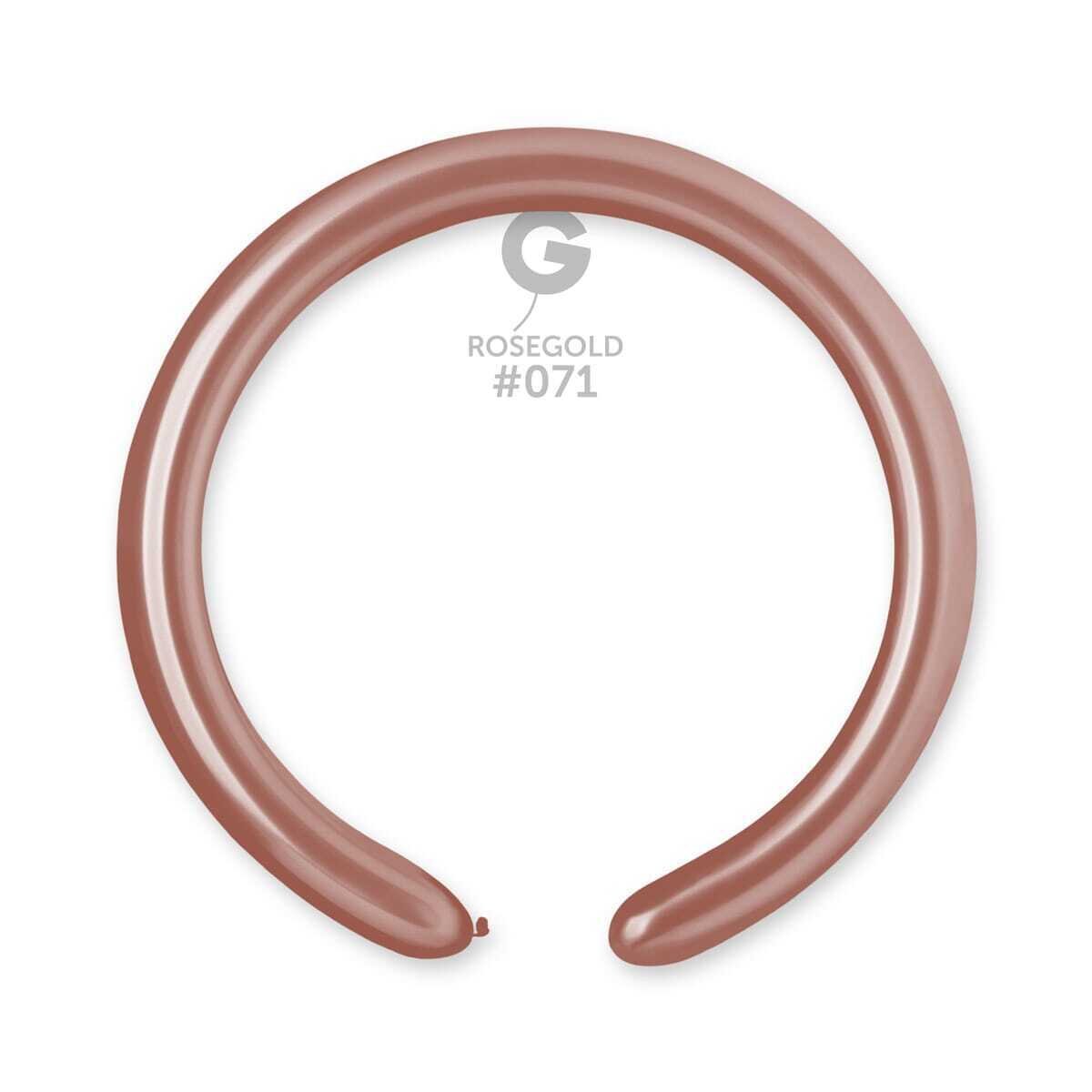 Metal Rose Gold #071 260 - 50 pieces