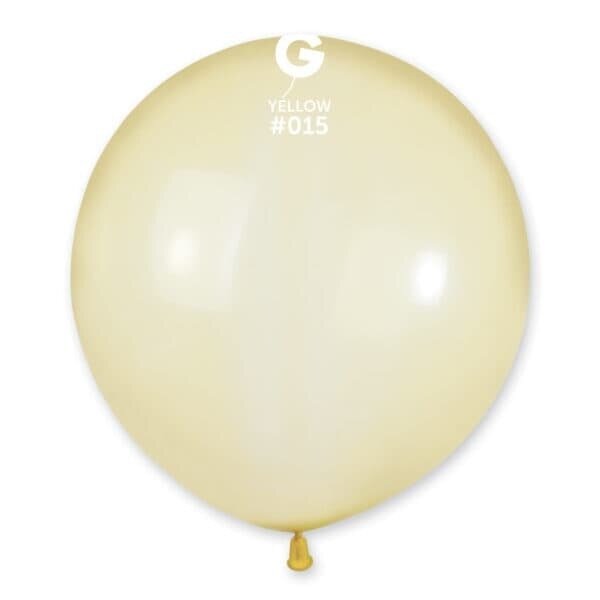 Crystal Yellow #015 19in - 25 pieces