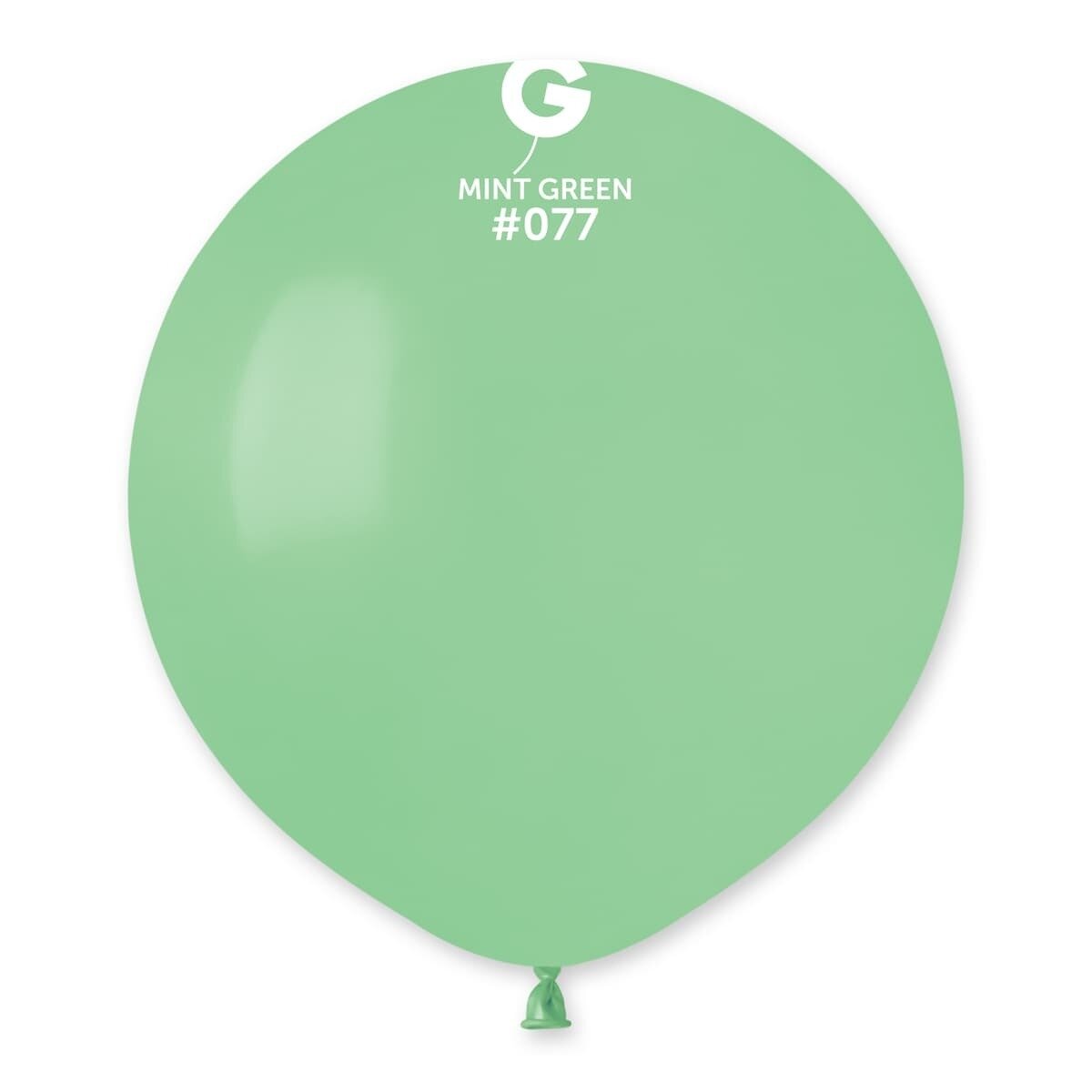 Standard Mint Green #077 19in - 25 pieces