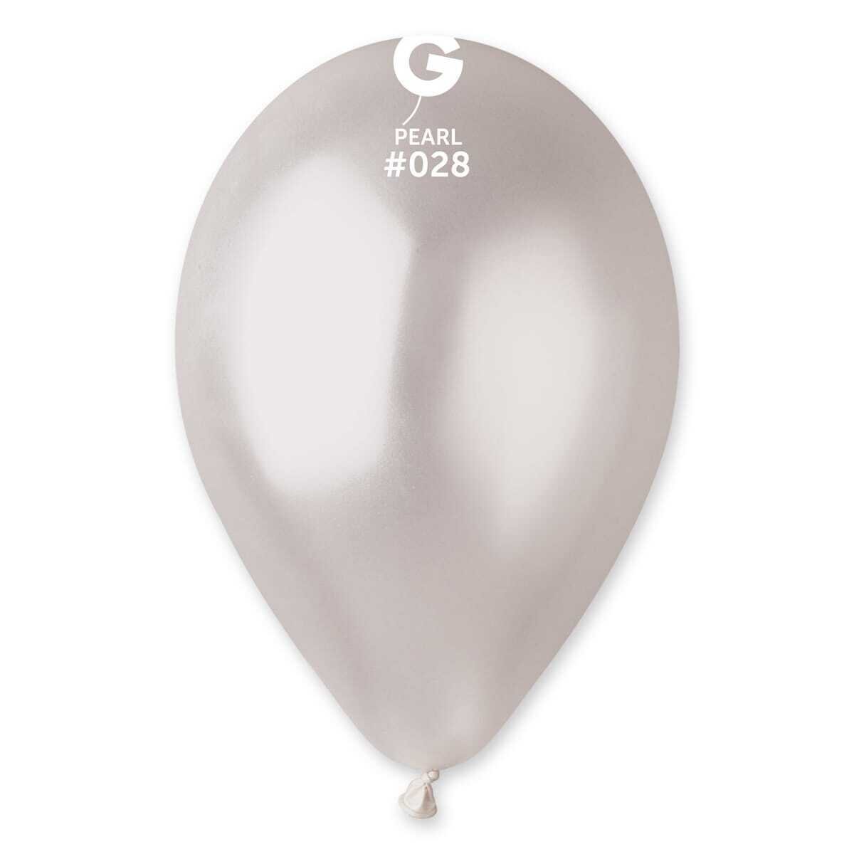 Metal Pearl #028 12in - 50 Pieces