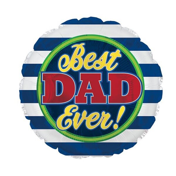 DAD 17" BEST DAD EVER NAVY