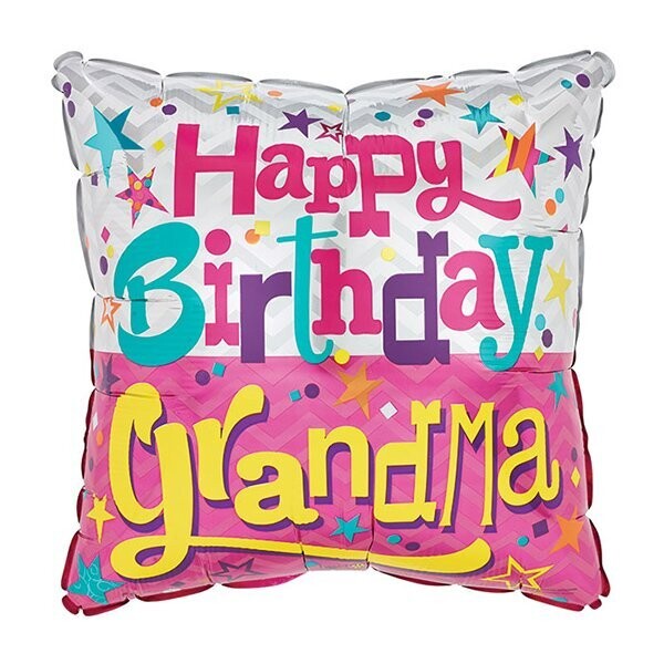 HBD 17"PKG HBD GRANDMA