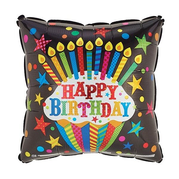 HBD 17" BIRTHDAY CUPCAKE ON