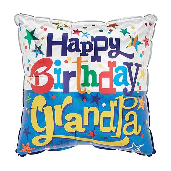 HBD 17"PKG HBD GRANDPA