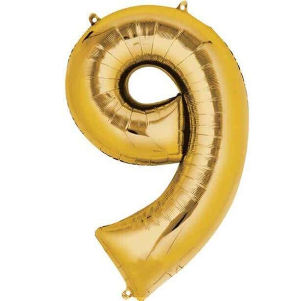 #9 Gold Anagram - 16in