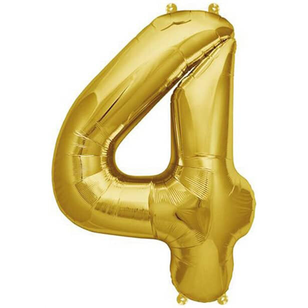 #4 Gold Anagram - 16in