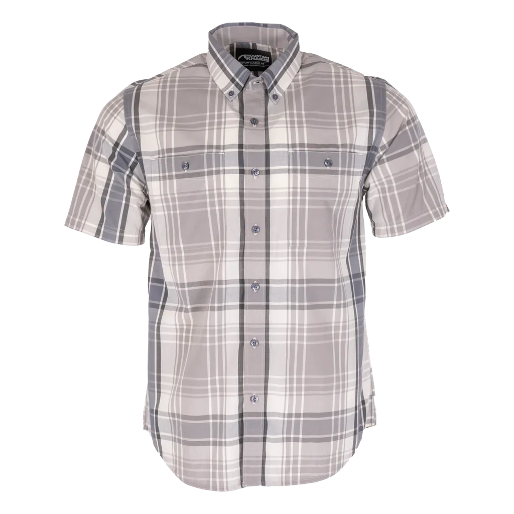 MK Denison Short Sleeve Shirt-Gunmetal
