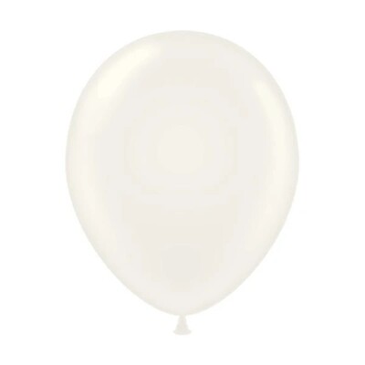 Tuftex 11in WHITE Latex Balloons 100ct