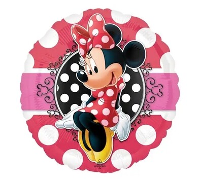17"PKG MINNIE MOUSE CHARACTER BALLOON