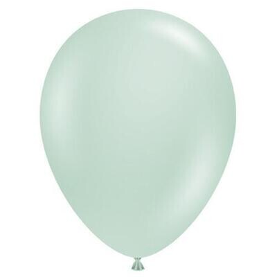 Tuftex 11in Empower-Mint Latex Balloons 50ct