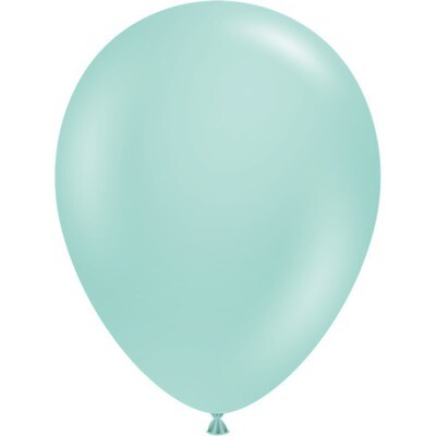 Tuftex 5in Sea Glass Latex Balloons 50 Ct