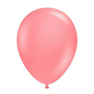 Tuftex 5in Coral Latex Balloons 50ct