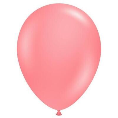 Tuftex 11in Coral Latex Balloons 100ct