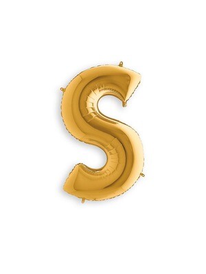 Letter Balloon S - 14in Gold