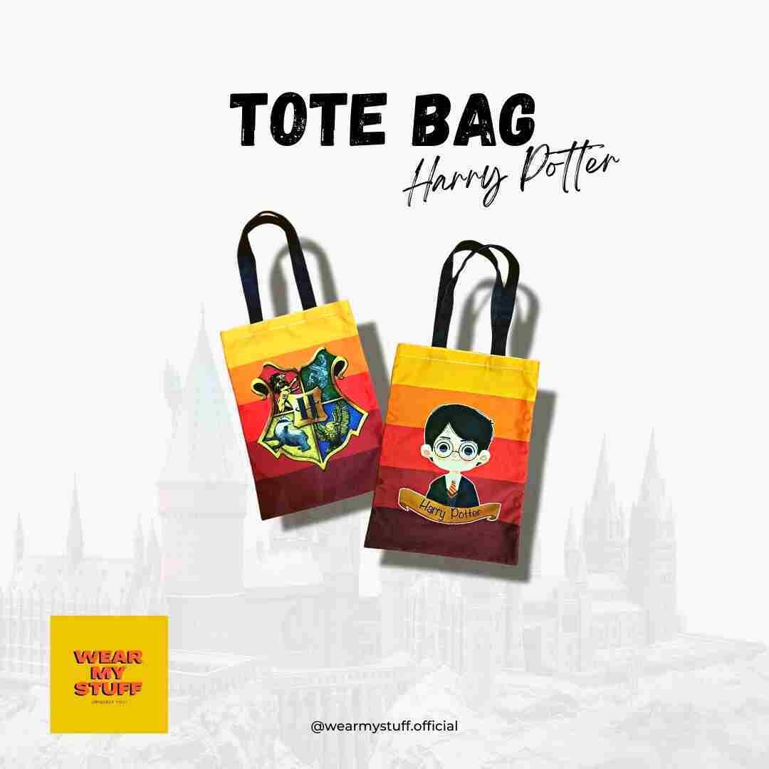 Totebag Kanvas Harry Potter