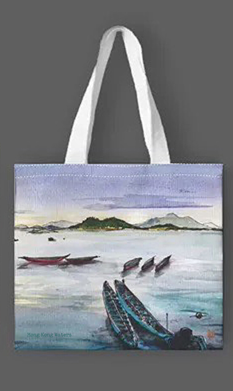 Hong Kong Waters Tote Bag
香港水域 肩袋