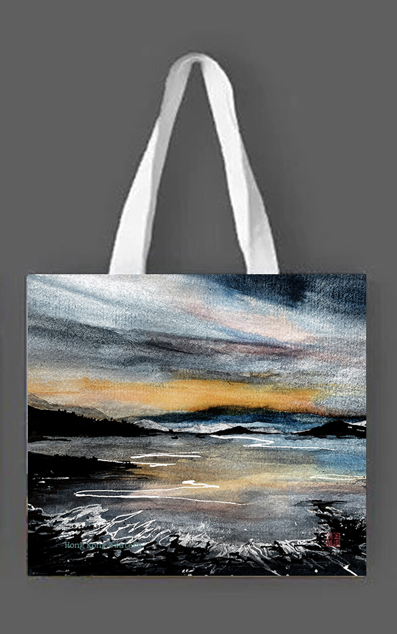 Hong Kong Waters Tote Bag
香港水域 肩袋